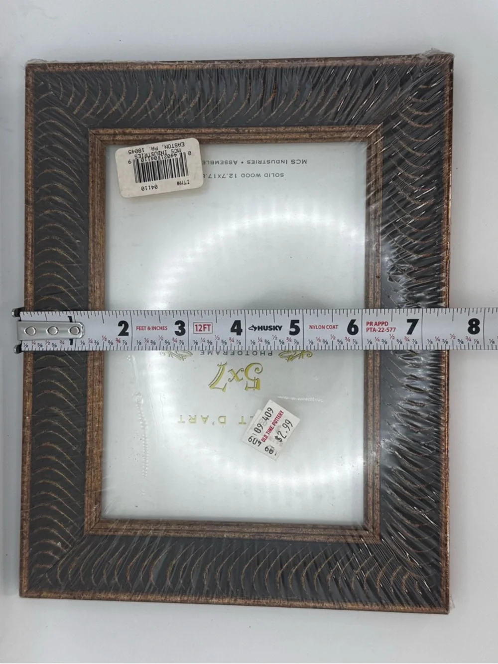 Wood Accent Picture Frame 5x7Brown by
